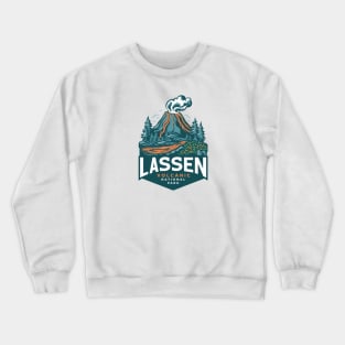 Lassen Volcanic National Park California Crewneck Sweatshirt